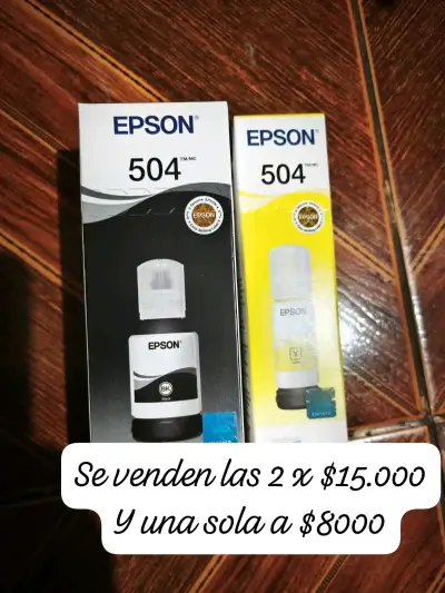 Pack de Tintas Epson 544 y 504 EcoTank - miniatura 2