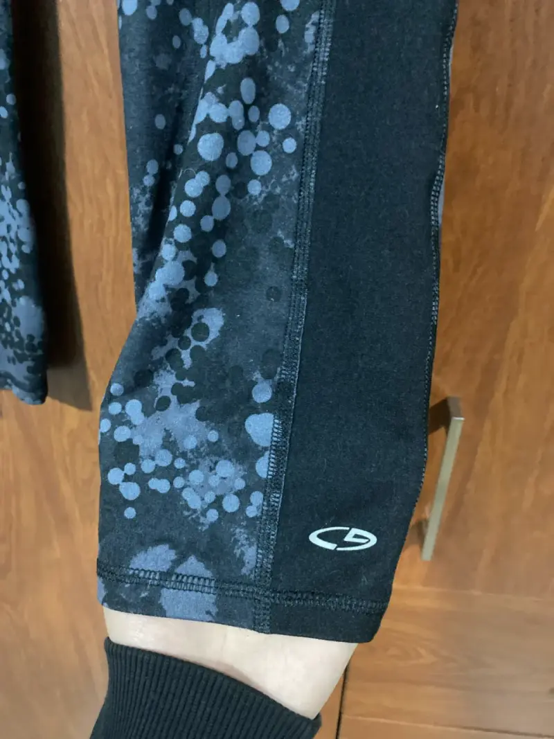 Leggings deportivos Champion estampados negros - 2