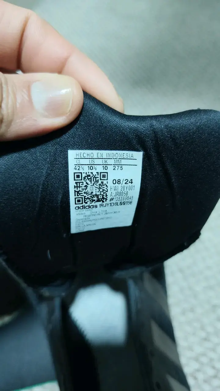 Zapatillas deportivas negras Adidas Ortholite - 2