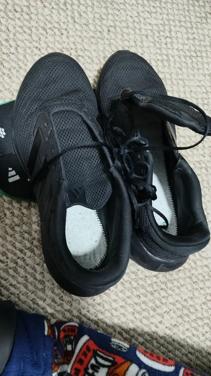 Zapatillas deportivas negras Adidas Ortholite - 4