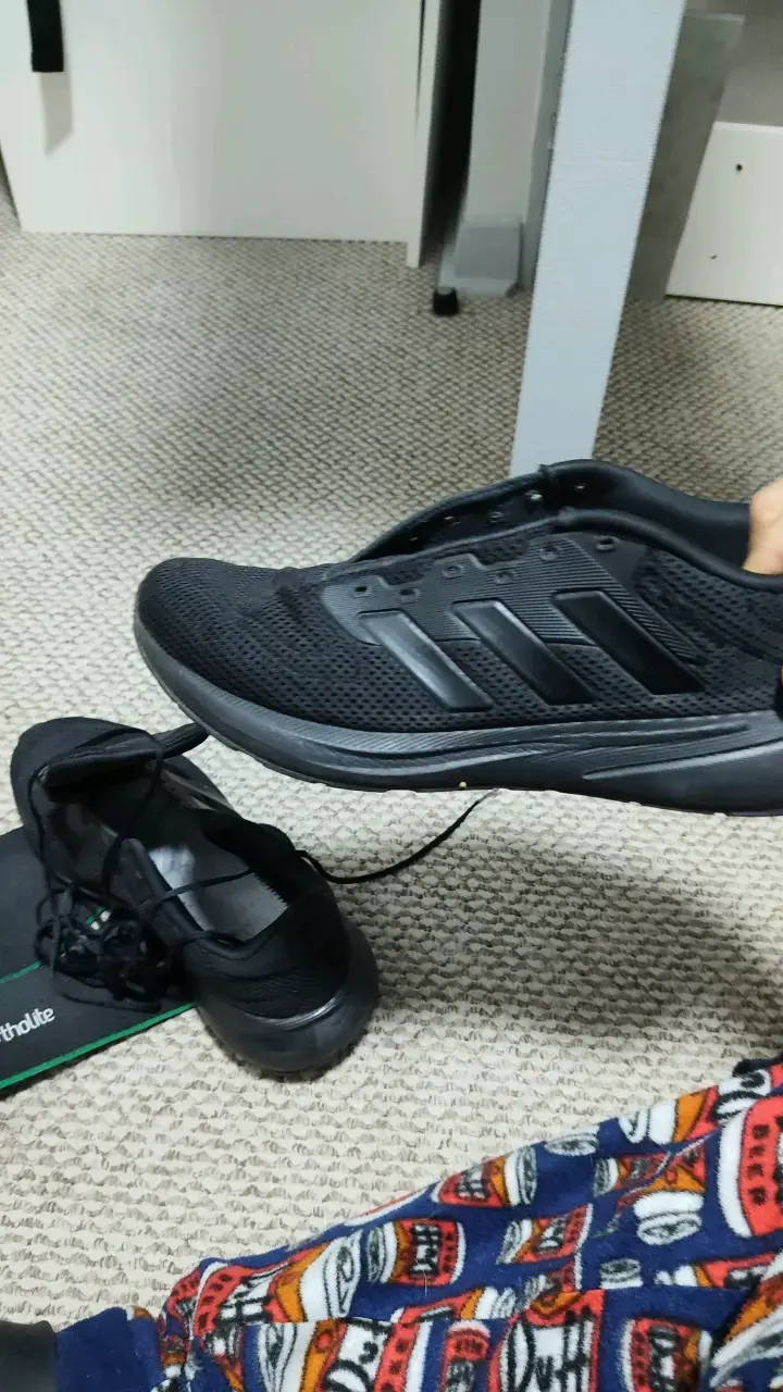Zapatillas deportivas negras Adidas Ortholite - 5