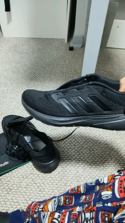 Zapatillas deportivas negras Adidas Ortholite - miniatura 5