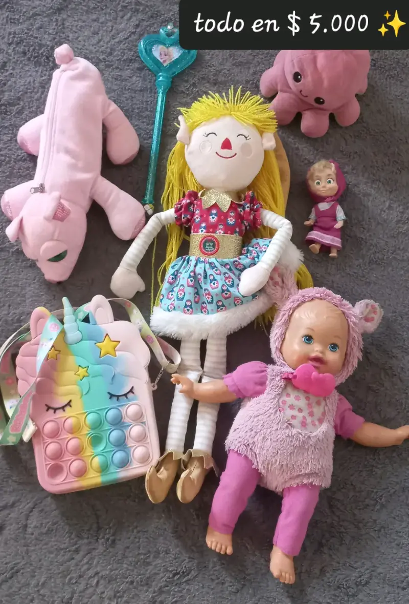 Lote de juguetes infantiles variados