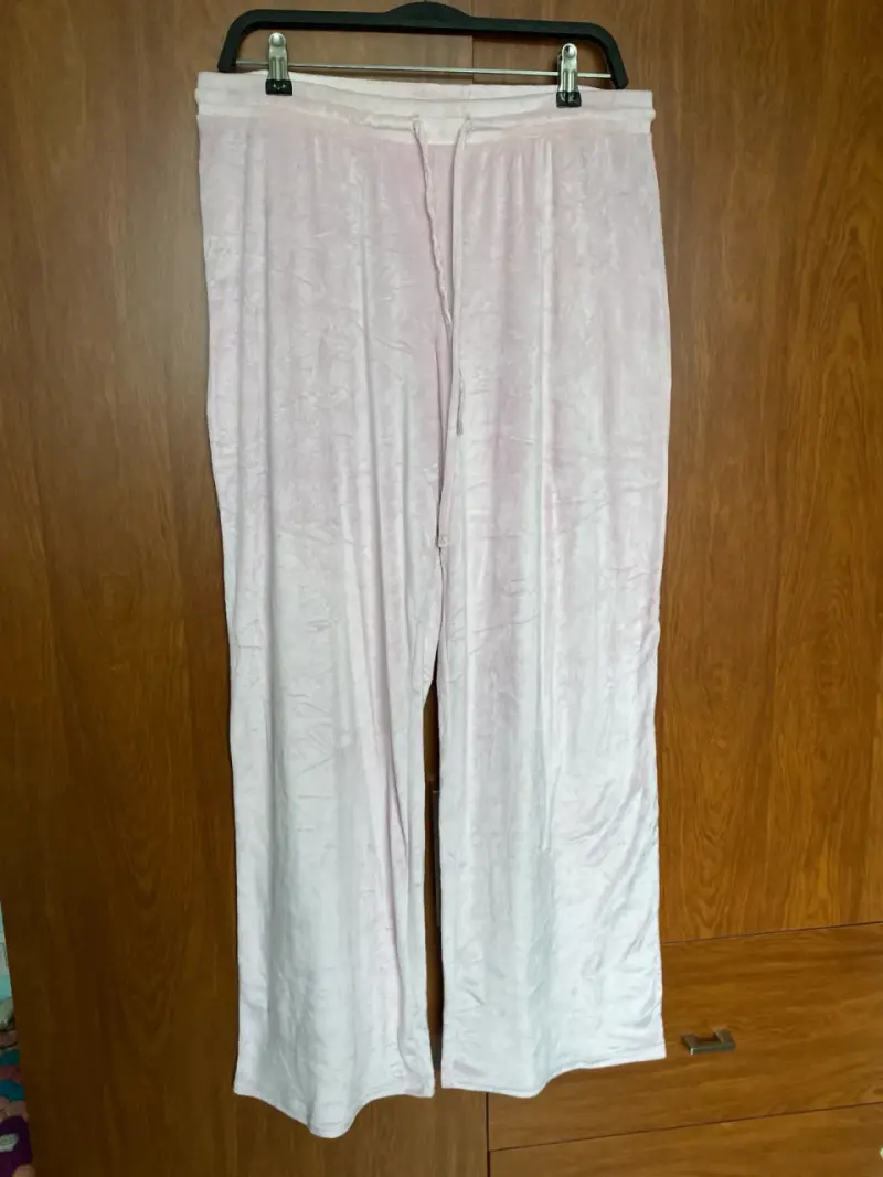 Pantalones de terciopelo rosa Juicy Couture - 1