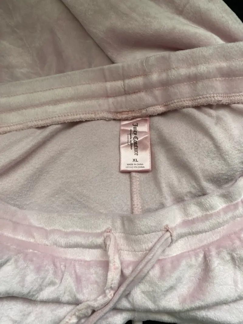Pantalones de terciopelo rosa Juicy Couture - 2