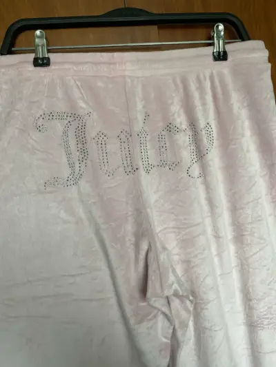 Pantalones de terciopelo rosa Juicy Couture - miniatura 4