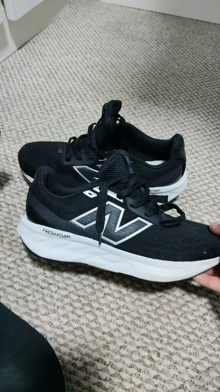 Zapatillas deportivas negras New Balance Fresh Foam