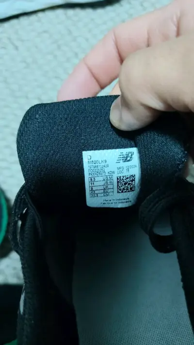 Zapatillas deportivas negras New Balance Fresh Foam - miniatura 2