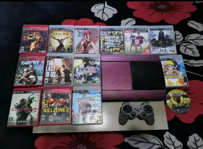 Consola PS3 con juegos y control - miniatura 3