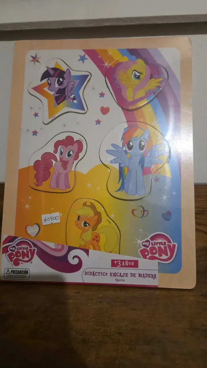 Rompecabezas de madera My Little Pony