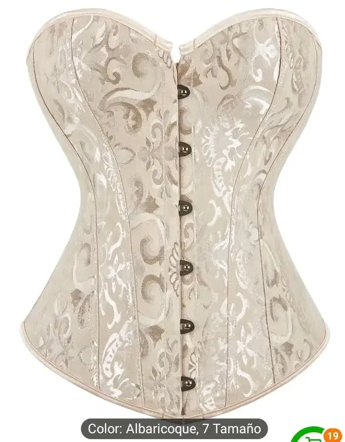 Corset nuevo XXL Color blanco mantequilla - 1