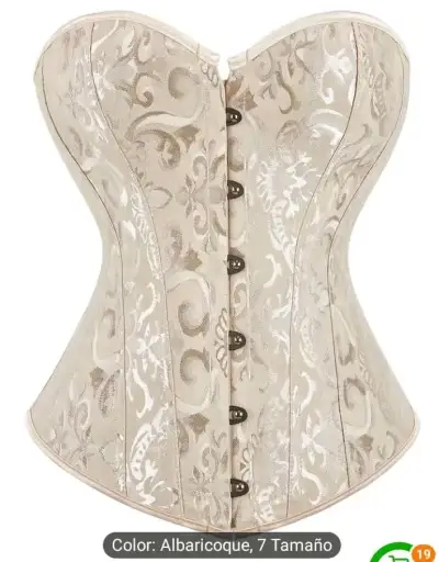 Corset nuevo XXL Color blanco mantequilla - miniatura 1
