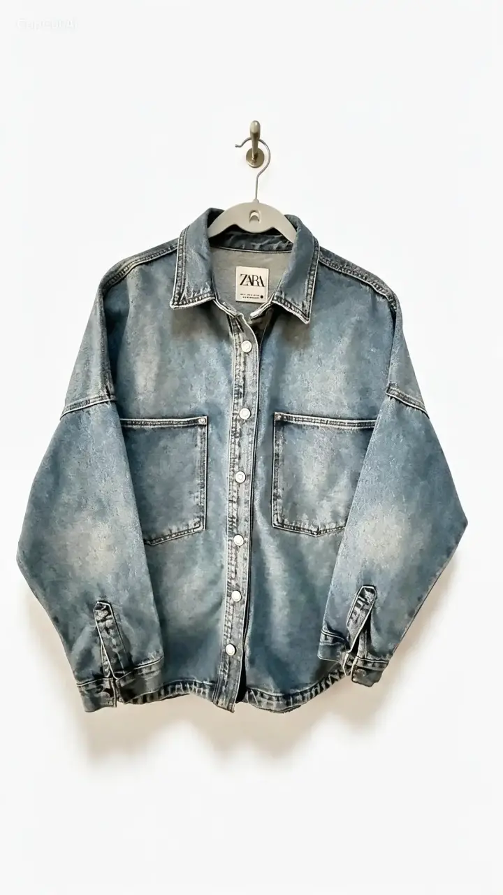 Sobrecamisa mujer Zara - 1