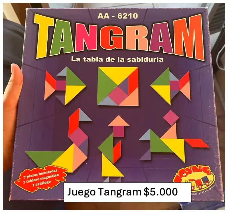 Juego Tangram Magnético para Niños