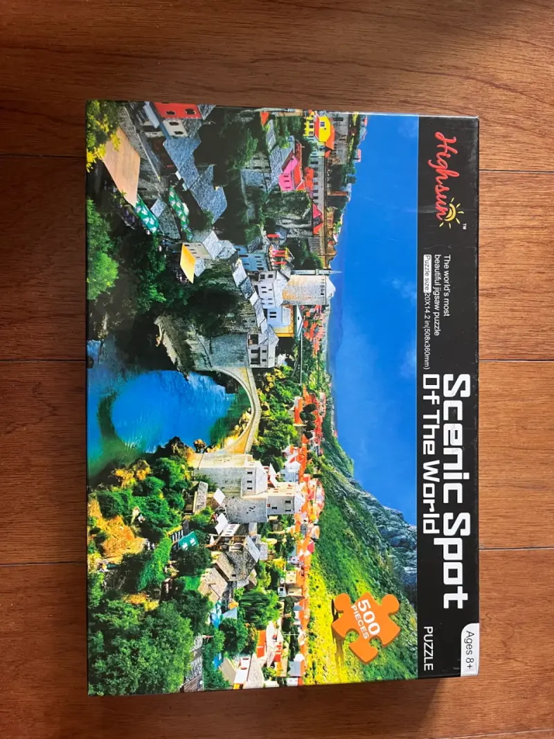 Rompecabezas de 500 piezas Scenic Spot - 1
