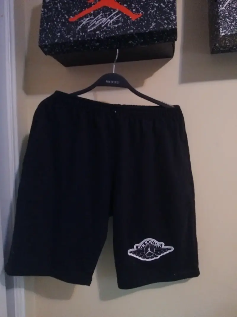 Shorts deportivos negros Air Jordan - 1