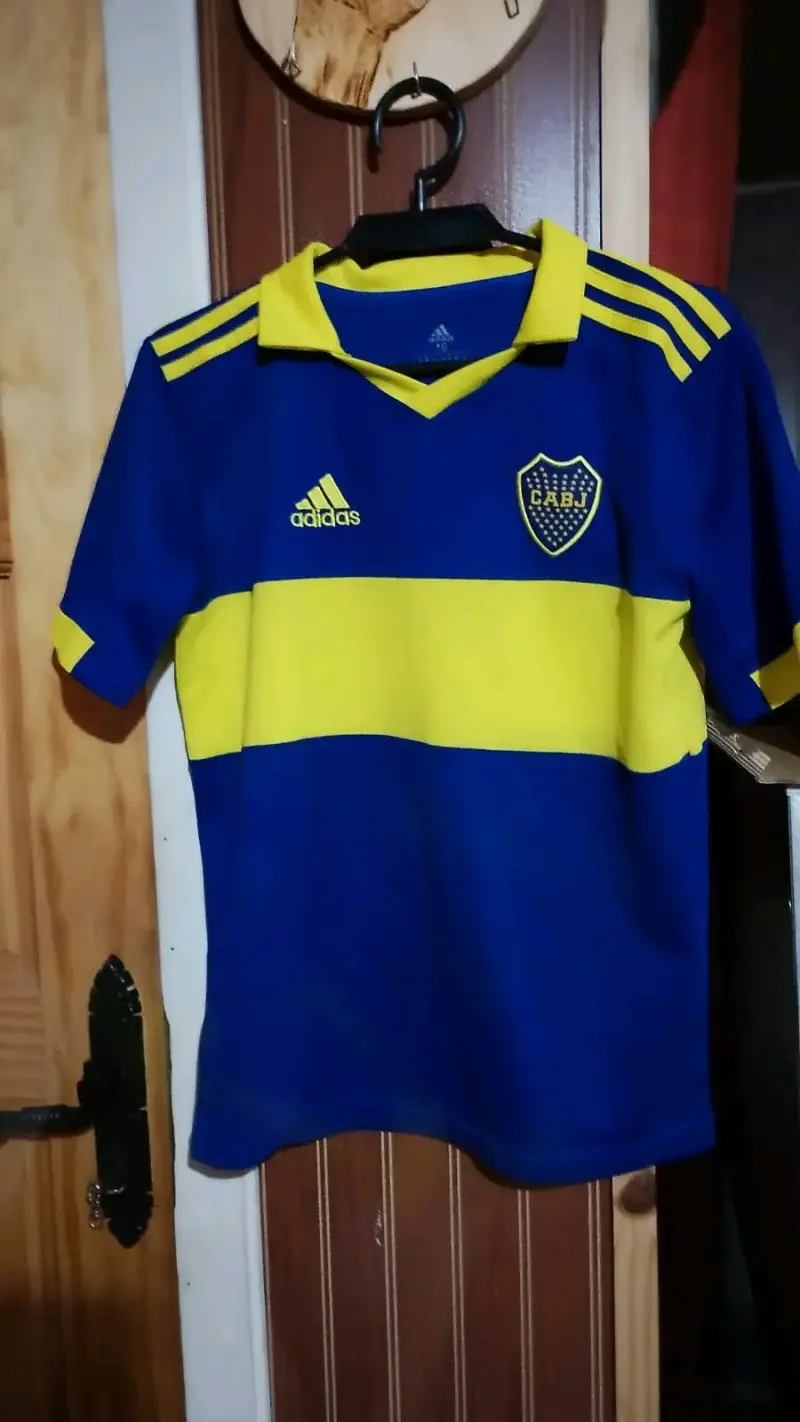 Camiseta Boca Juniors Adidas Azul y Amarilla
