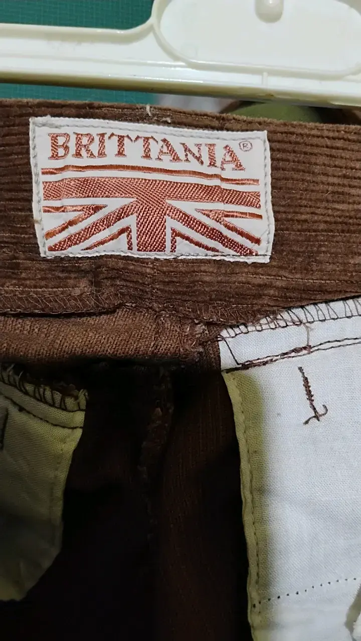 Pantalones de pana marrón Brittania - 4