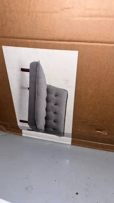 Futón M+Design Ede Gris 182x87 cm NEGOCIABLE - miniatura 4