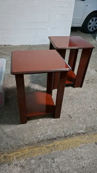 Mesas de madera pequeñas para sala - miniatura 1