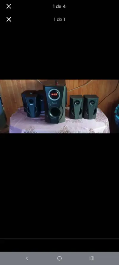 Sistema de parlantes con subwoofer Figital - miniatura 1