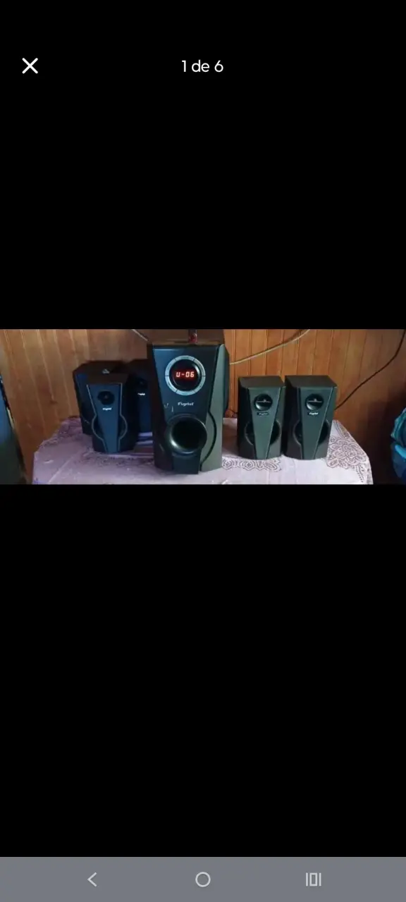 Sistema de parlantes con subwoofer Figital - 2