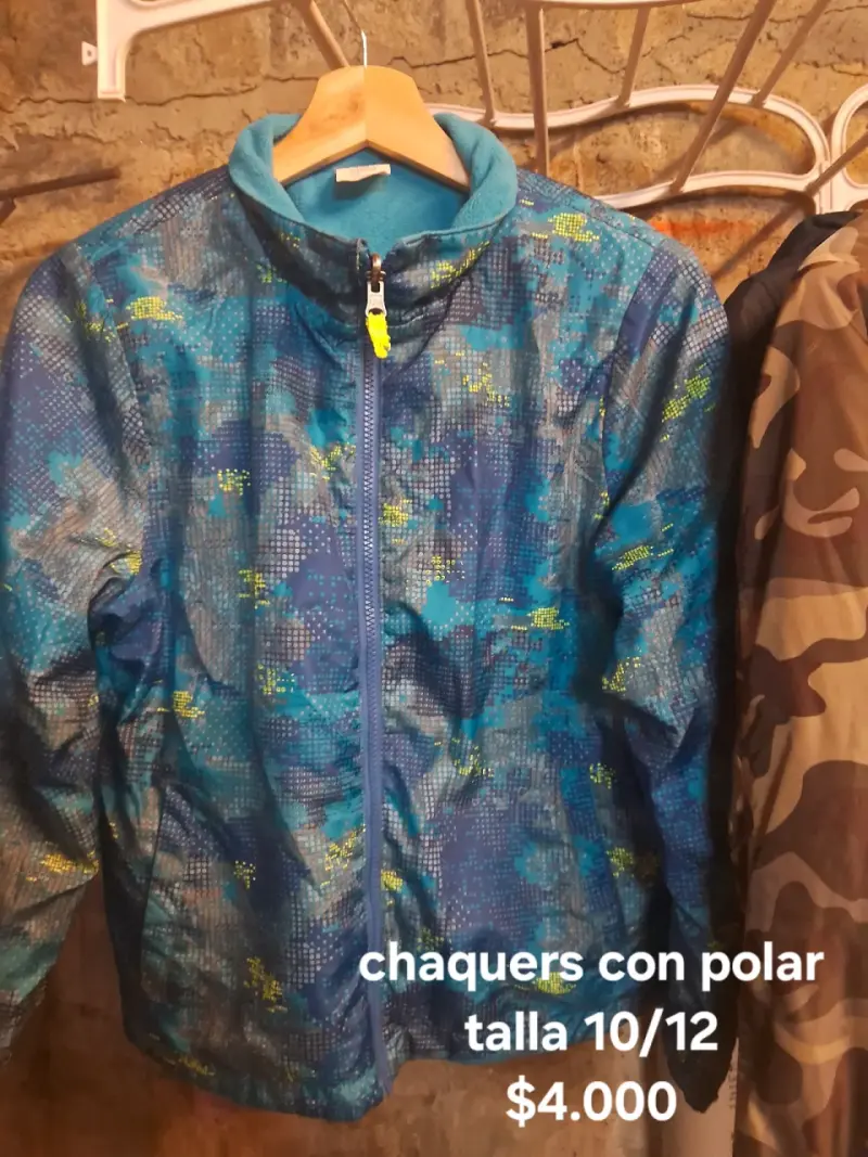 Chaqueta con polar para niños talla 10/12 - 1