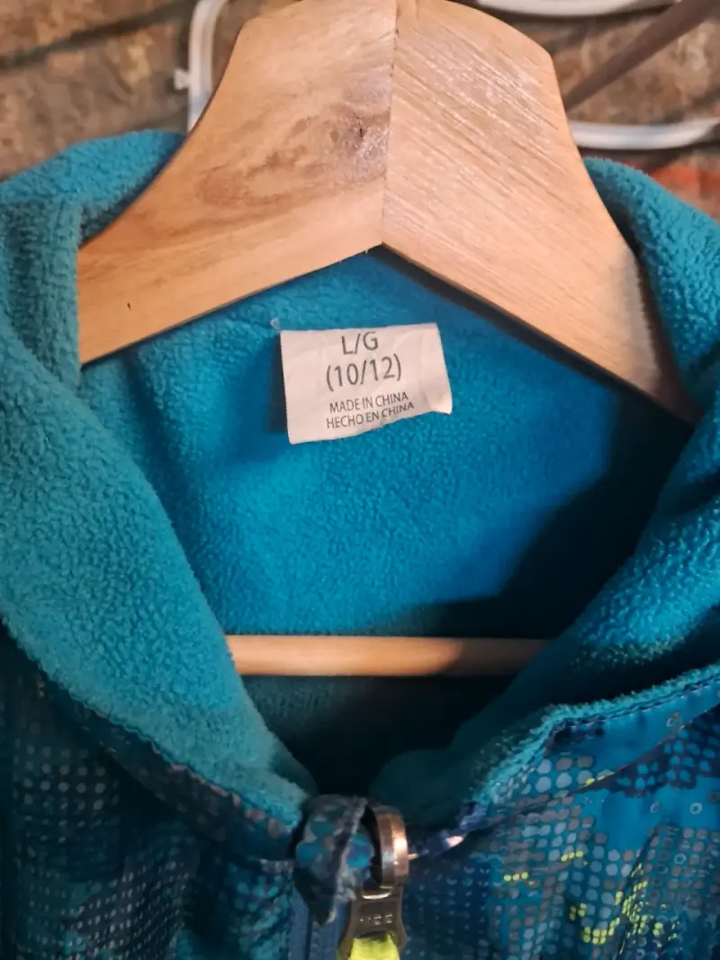 Chaqueta con polar para niños talla 10/12 - 2