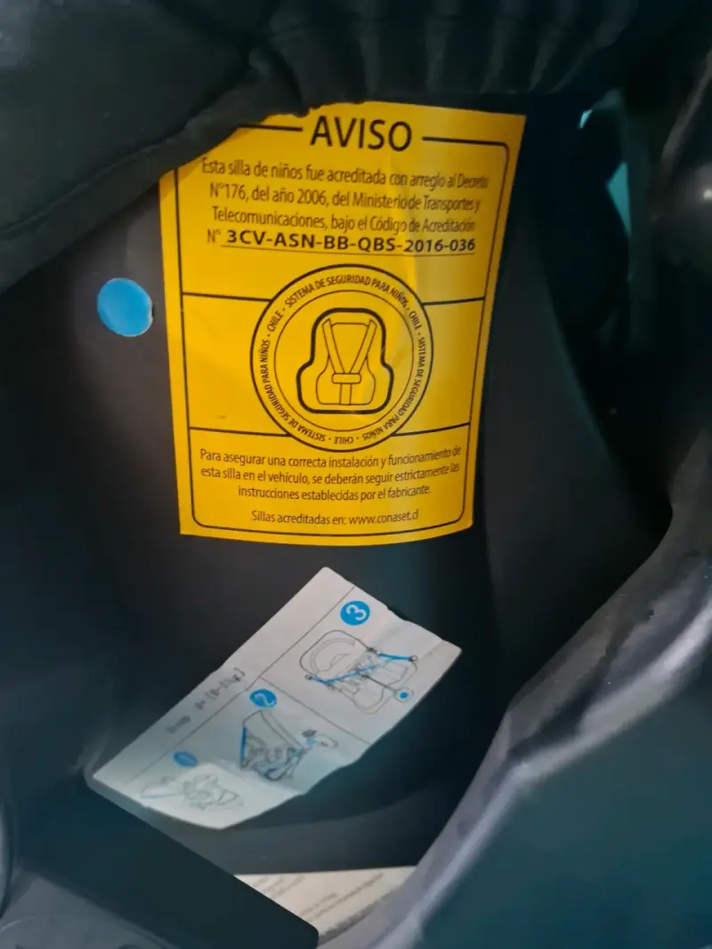 Silla de Auto Bebesit Gris para Bebé - 5