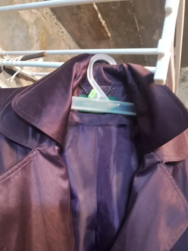 Abrigo Morado Talla L Ma Griffe - 3
