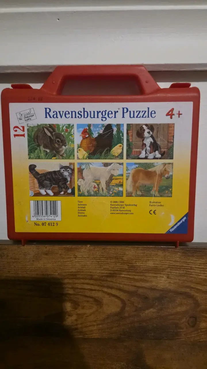 Puzzle Ravensburger de Animales 12 Piezas - 2