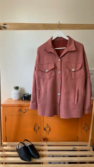 Chaqueta mujer gamuza - miniatura 1
