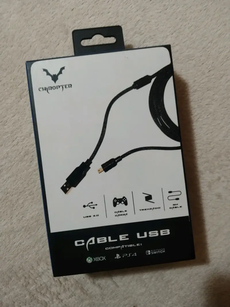 Cable USB 3m para PS3 - 1