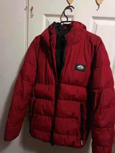 Chaqueta acolchada roja para hombre - miniatura 1