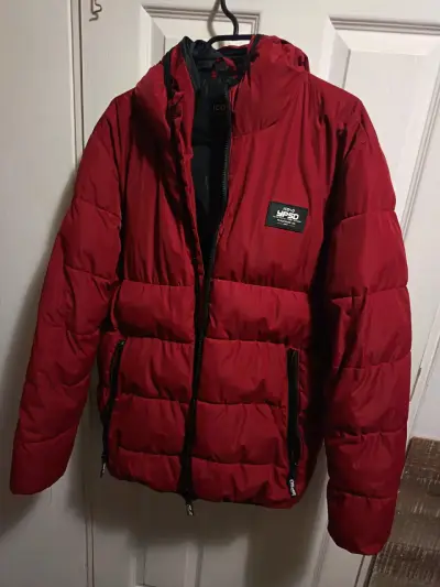 Chaqueta acolchada roja para hombre - miniatura 2