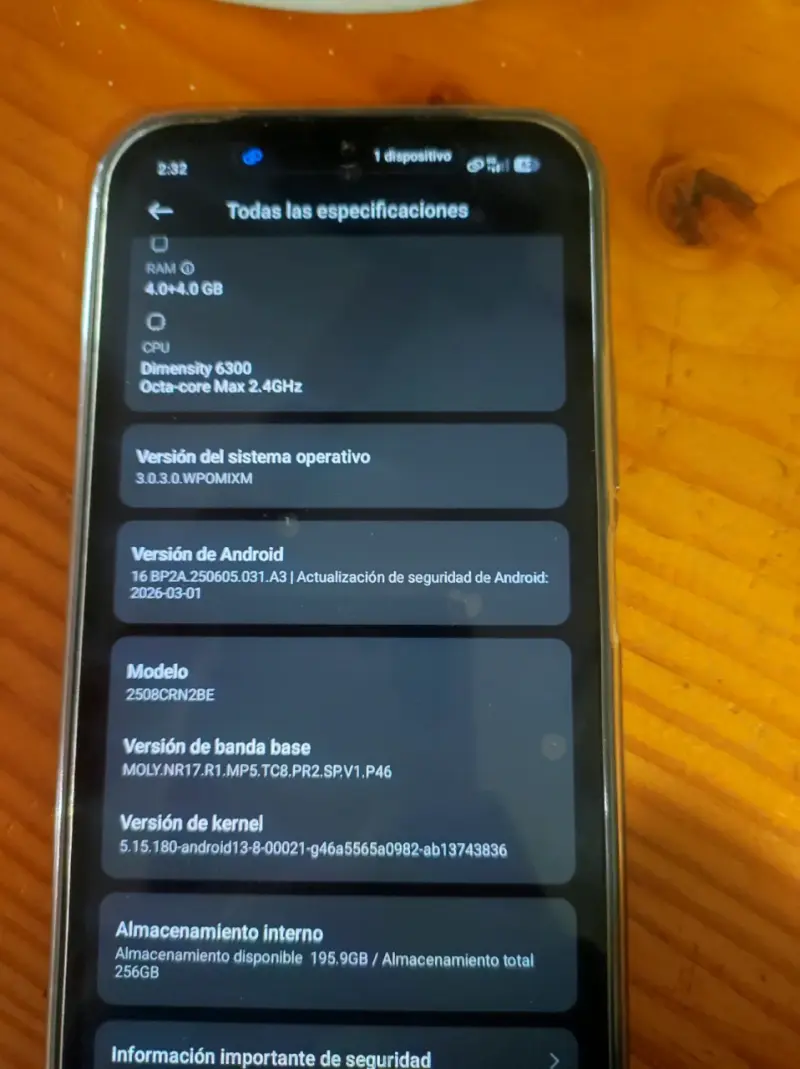 Smartphone Xiaomi Redmi 15C 5G 256GB - 2