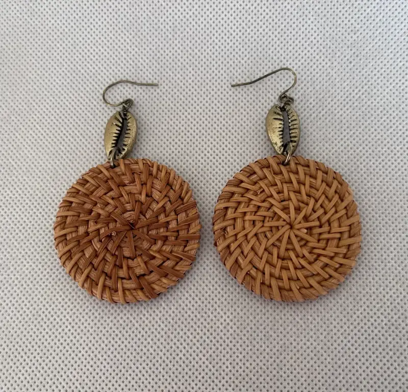Aros de rafia Tatienne - 2