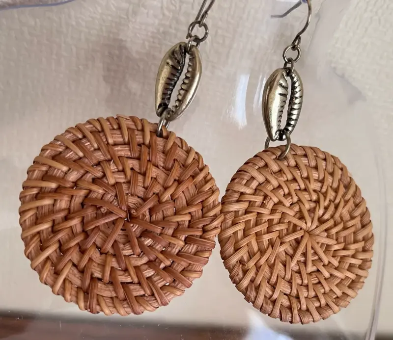 Aros de rafia Tatienne - 5