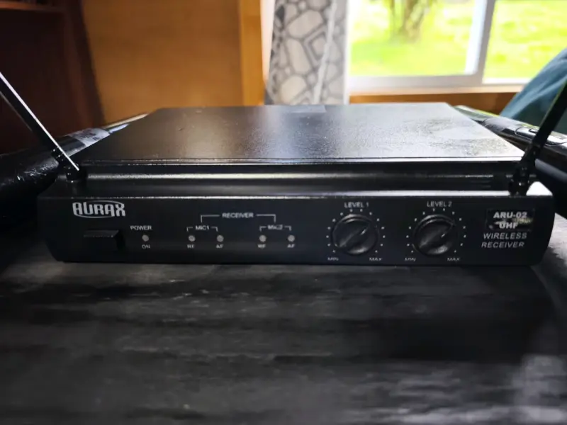 Sistema de micrófonos inalámbricos Aurax ARU-92 - 2