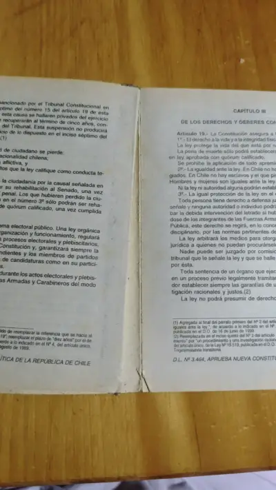 Constitución Política de Chile Edición 2003 - miniatura 3