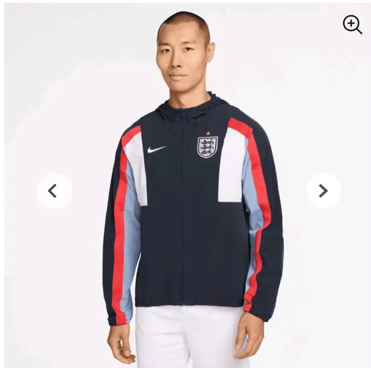 Chaqueta deportiva Nike England con capucha - 3