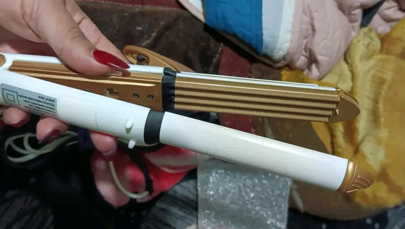 Plancha de Pelo Multifuncional Cyzone Dorada - 4