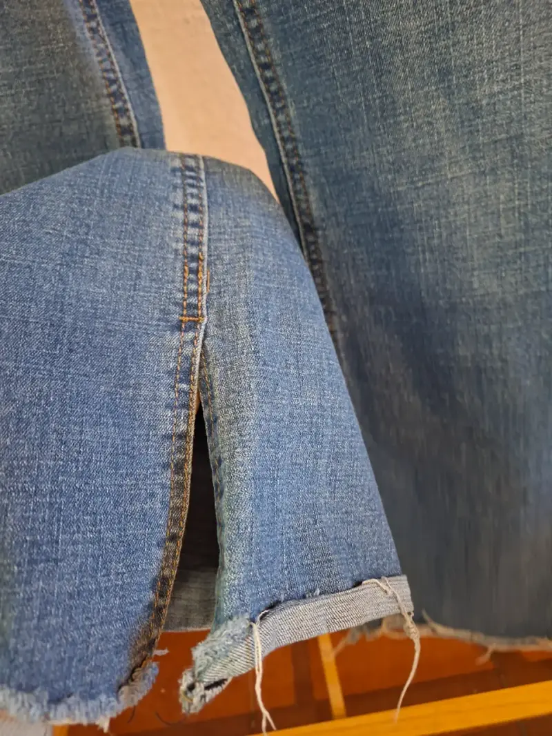Jeans acampanados BluGirl talla 42 - 2