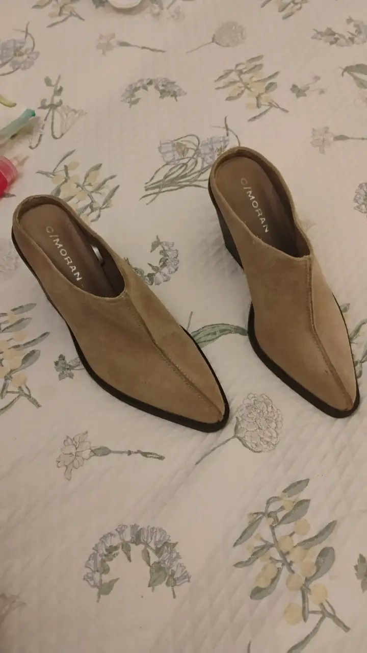 Zapatos de tacón beige C/Moran - 4