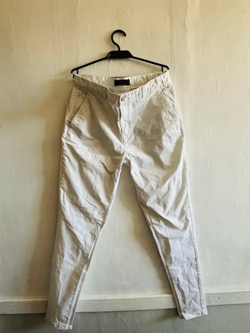 Pantalón blanco alaniz - 1