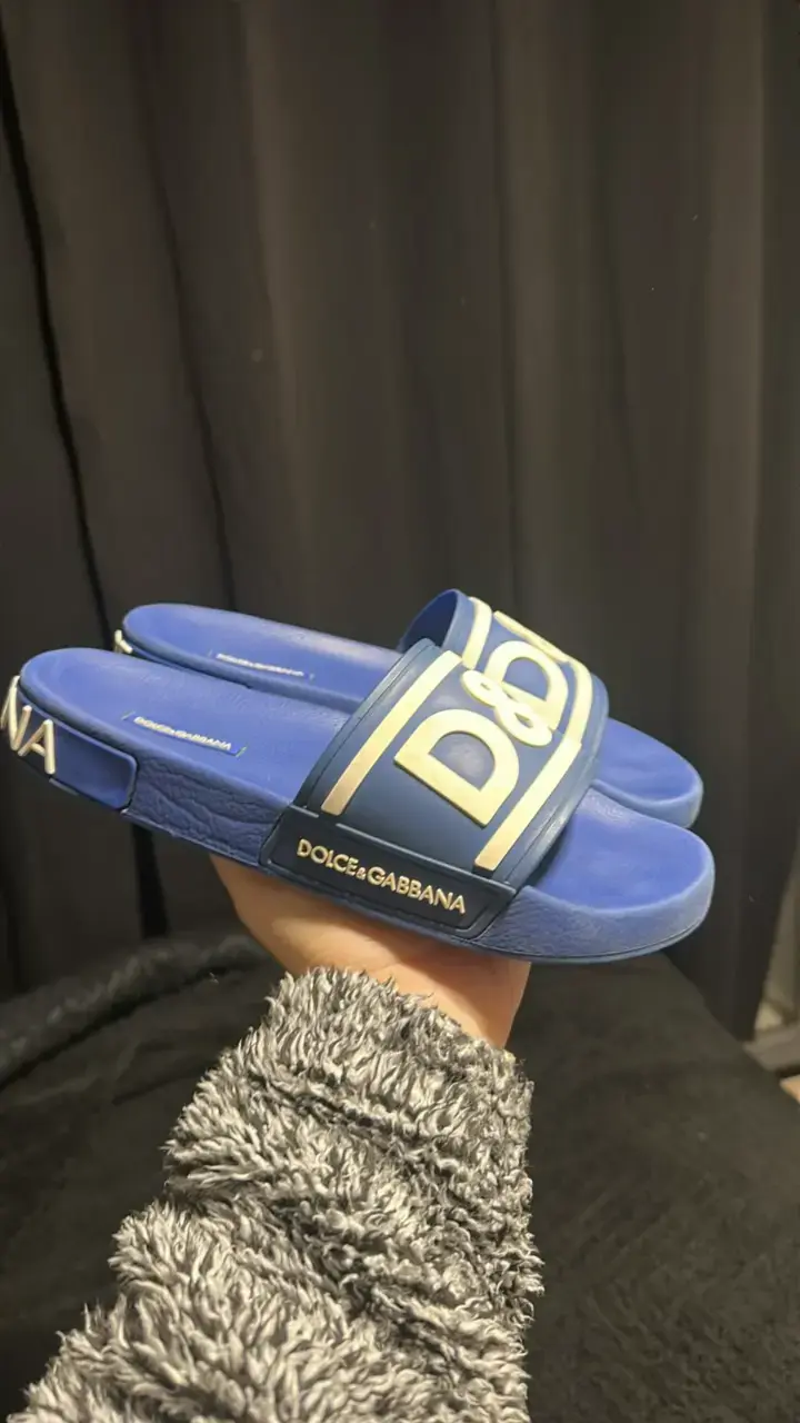 Sandalias azules Dolce & Gabbana para hombre - 1