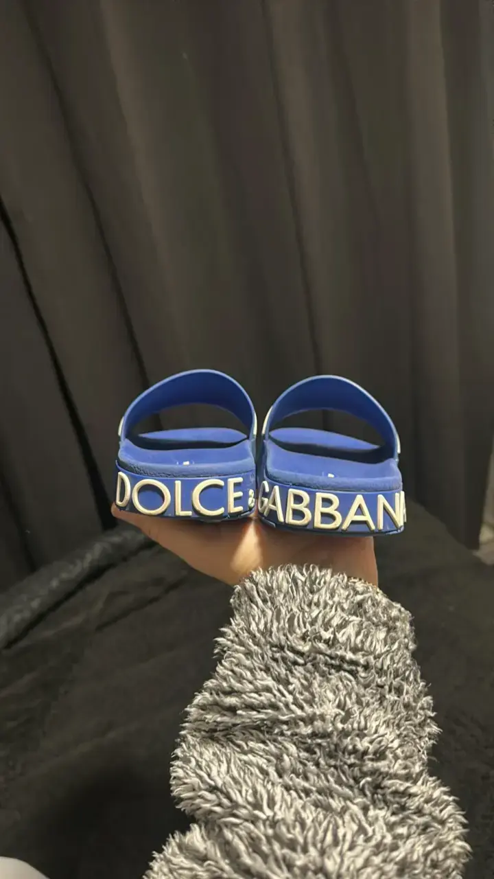 Sandalias azules Dolce & Gabbana para hombre - 3