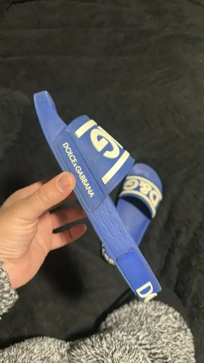 Sandalias azules Dolce & Gabbana para hombre - miniatura 4