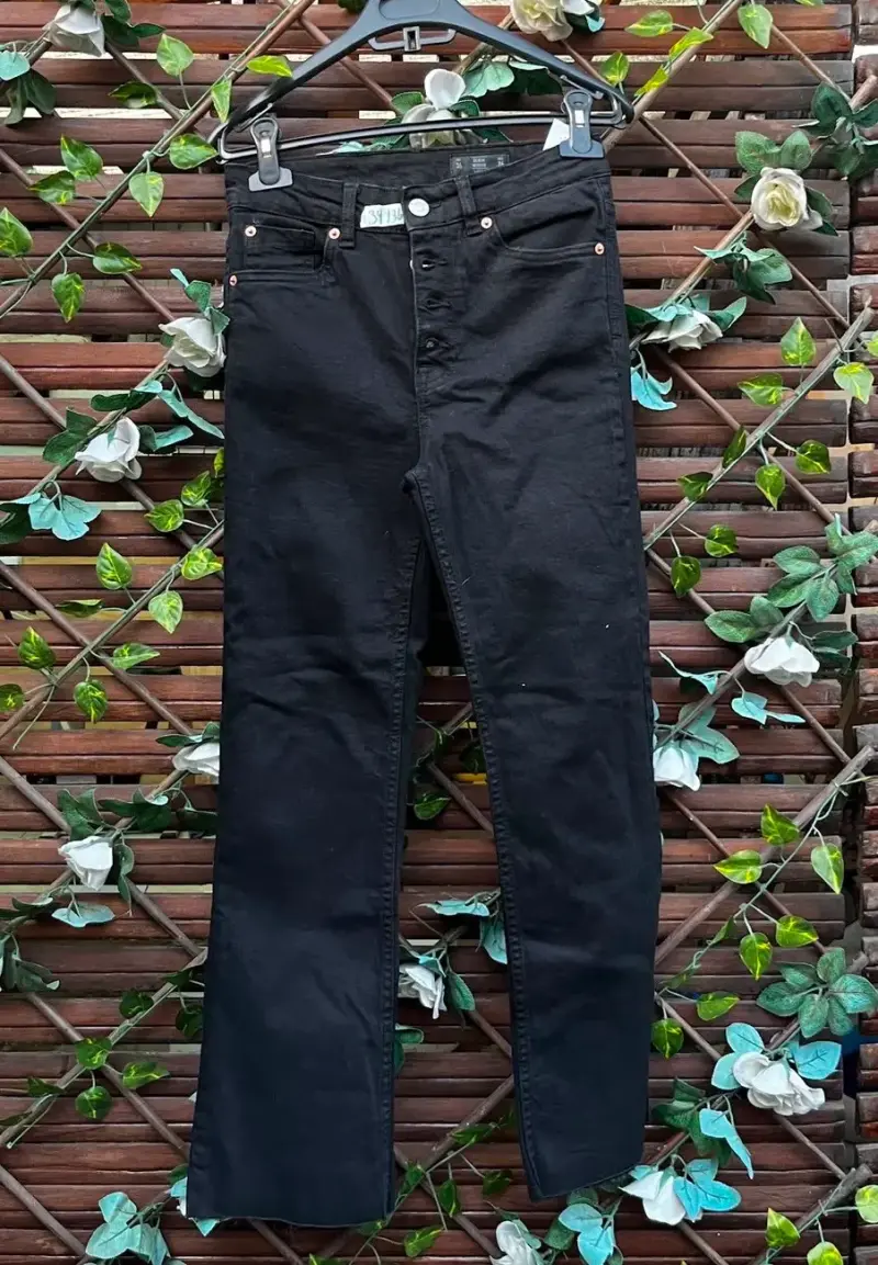 Jeans negros de mujer talla 34