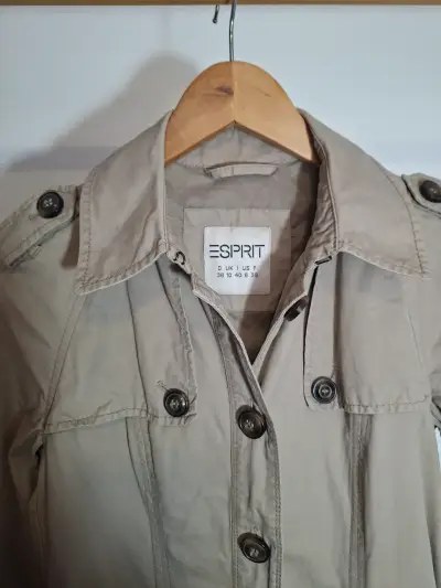 Trench coat beige Esprit 38 - miniatura 2